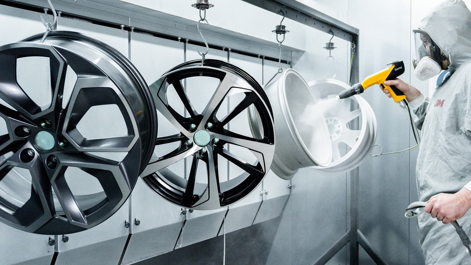 Professionele velgenreparatie en poedercoating