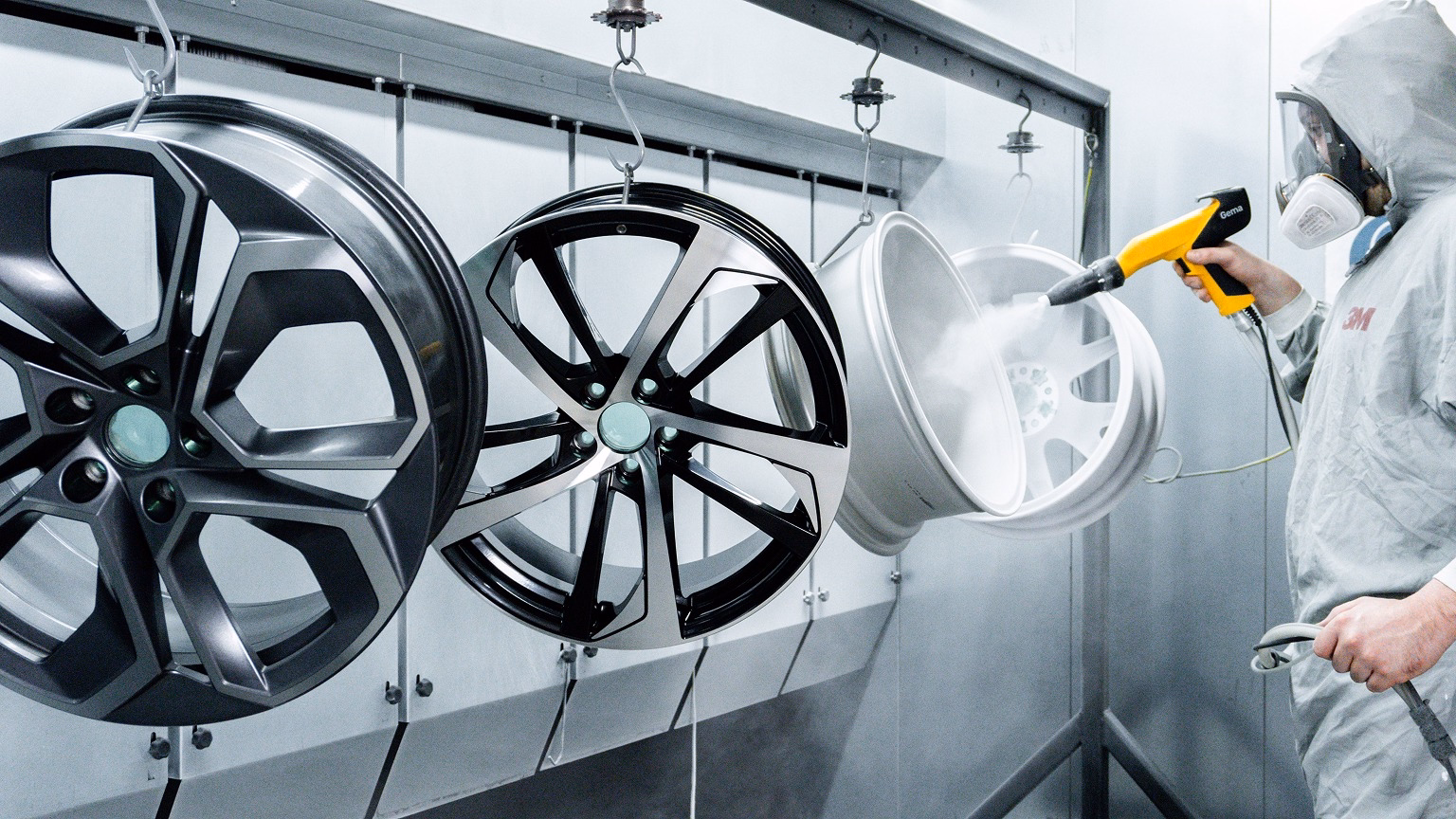 Professionele velgenreparatie en poedercoating